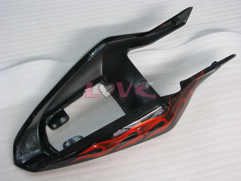 Flame - Red Black Fairings and Bodywork For 2003-2004 GSX-R1000 #LF6028