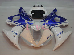 Factory Style - Blue White Fairings and Bodywork For 2003-2004 YZF-R6 #LF3544