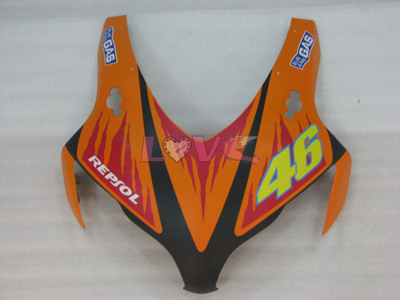 Rossi - Orange Black Fairings and Bodywork For 2008-2011 CBR1000RR #LF4339
