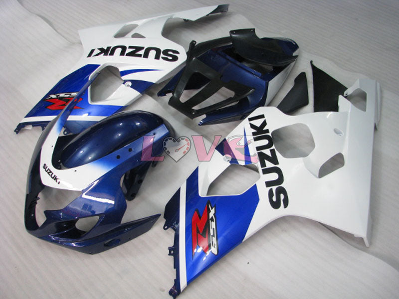 Factory Style - Blue White Fairings and Bodywork For 2004-2005 GSX-R600 #LF6433