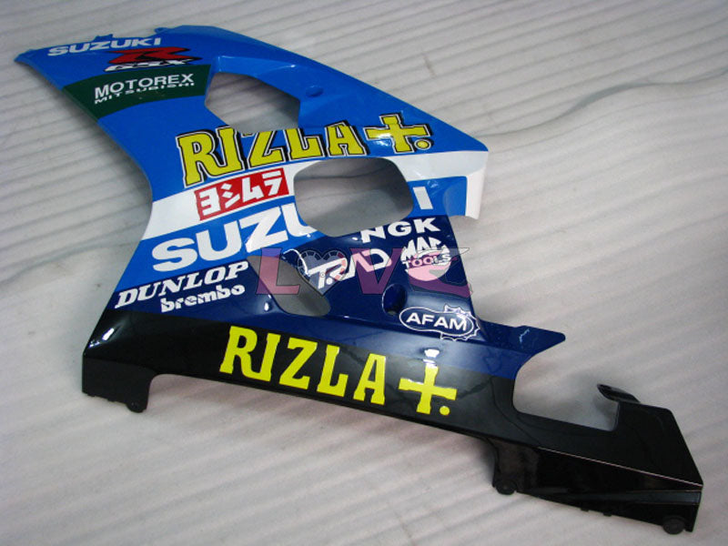 DUNLOP Rizla+ - Blue Black Fairings and Bodywork For 2004-2005 GSX-R600 #LF6420