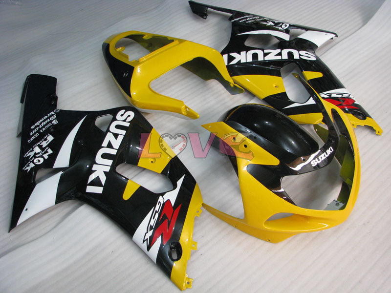 Factory Style - Yellow Black Fairings and Bodywork For 2000-2002 GSX-R1000 #LF6072