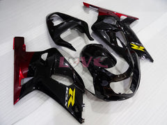 Factory Style - Red Black Fairings and Bodywork For 2000-2003 GSX-R750 #LF4192