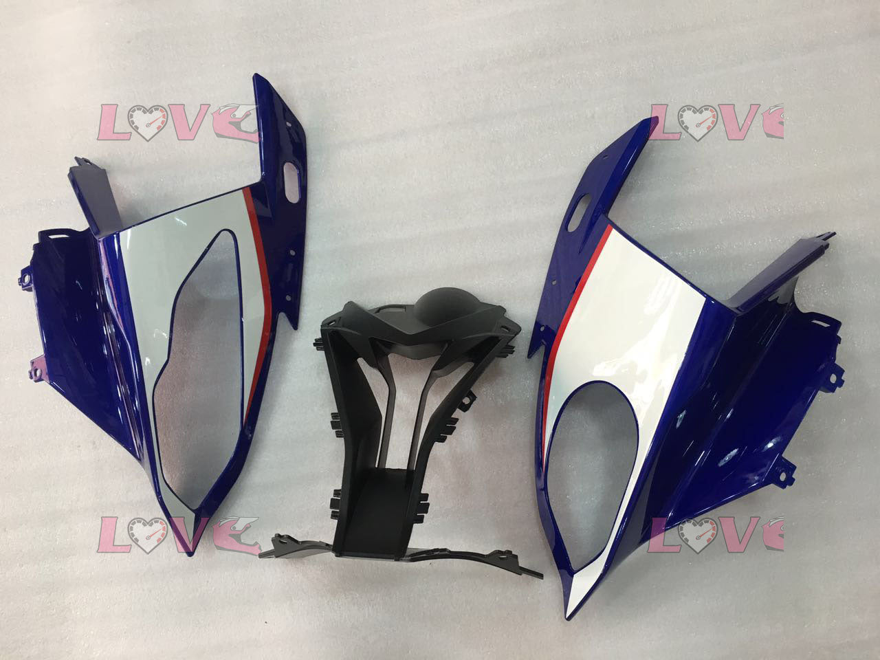 Factory Style - Blue White Black Fairings and Bodywork For 2015-2018 S1000RR #LF4649