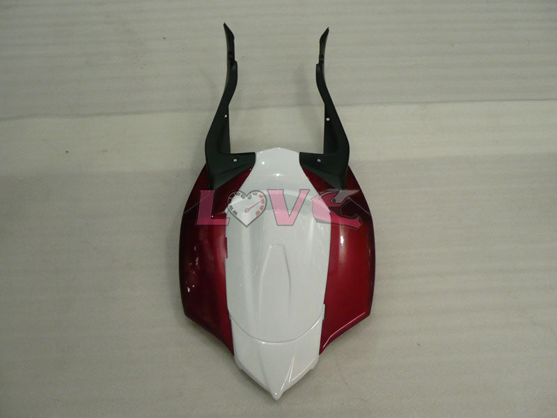 Factory Style - Red wine White Fairings and Bodywork For 2008-2010 GSX-R600 #LF3965