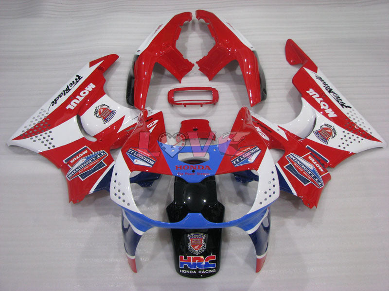 MOTUL - Red White Fairings and Bodywork For 1994-1995 CBR900RR #LF3007