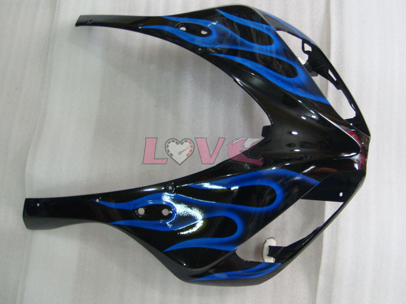 Flame - Blue Black Fairings and Bodywork For 2006-2007 CBR1000RR #LF7227