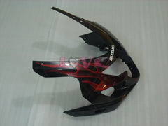Flame - Red Black Fairings and Bodywork For 2004-2005 GSX-R750 #LF6585