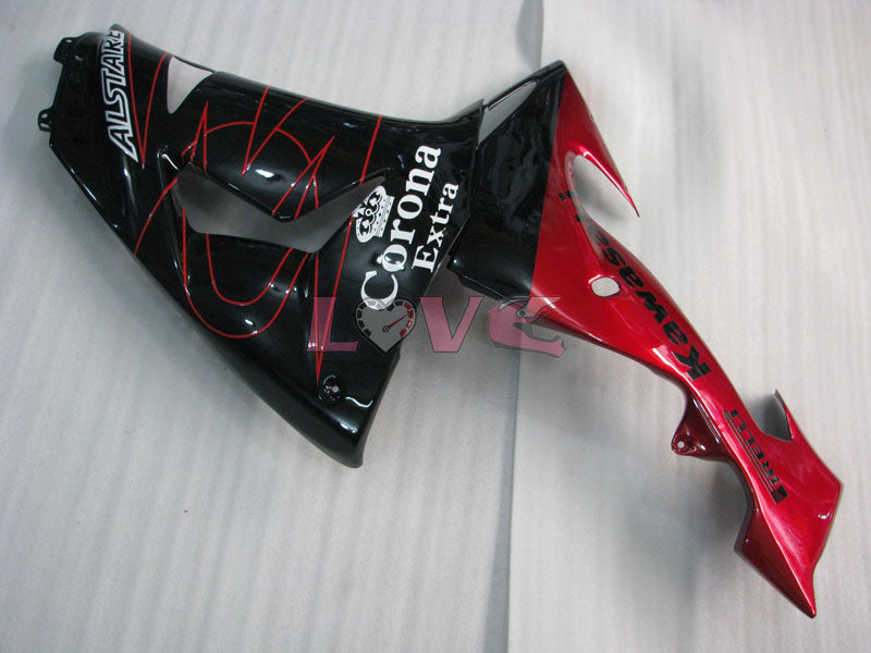 Corona - Red wine Black Fairings and Bodywork For 2006-2007 NINJA ZX-10R #LF3265