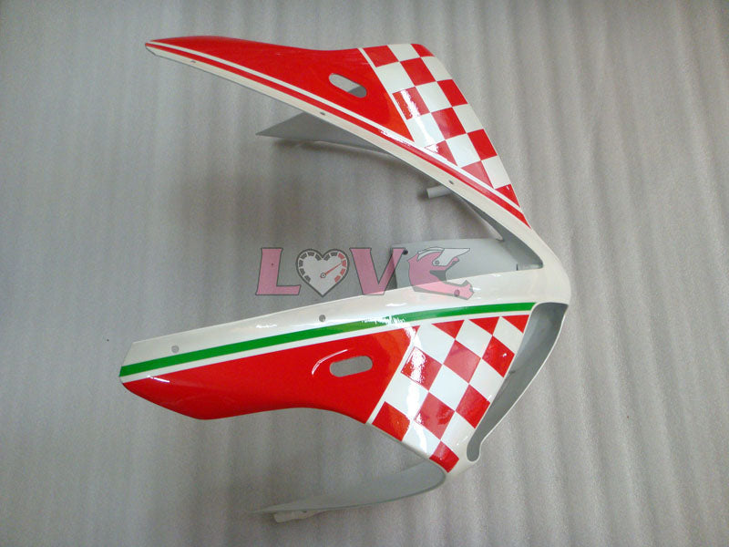 ABARTH - Red White Matte Fairings and Bodywork For 2002-2003 YZF-R1 #LF7044