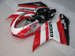 Factory Style - Red White Black Fairings and Bodywork For 2008-2013 848 #LF3151