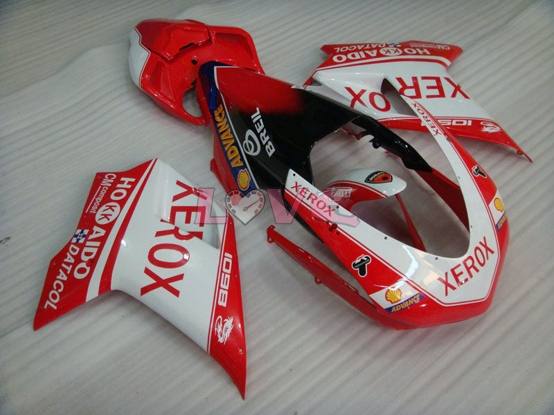 Xerox - Red White Fairings and Bodywork For 2008-2013 848 #LF5620