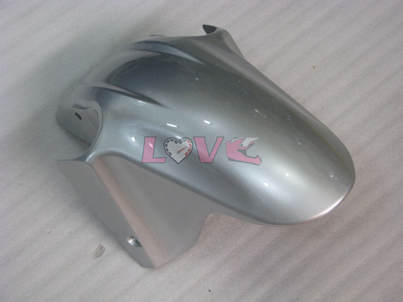 Factory Style - Black Silver Fairings and Bodywork For 2004-2007 CBR600F4i #LF4502