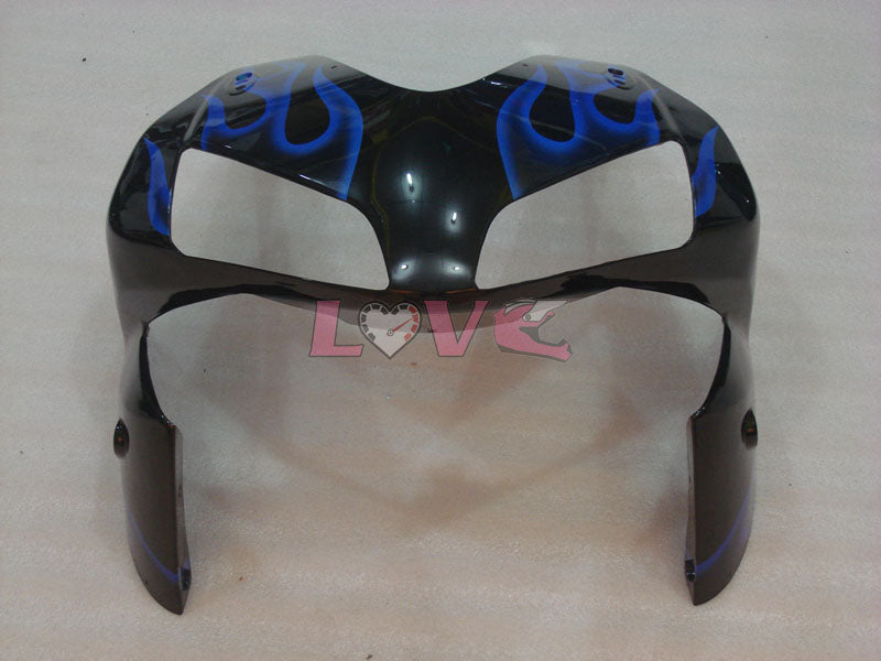 Flame - Blue Black Fairings and Bodywork For 2003-2004 CBR600RR #LF4454