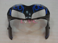 Flame - Blue Black Fairings and Bodywork For 2003-2004 CBR600RR #LF4454