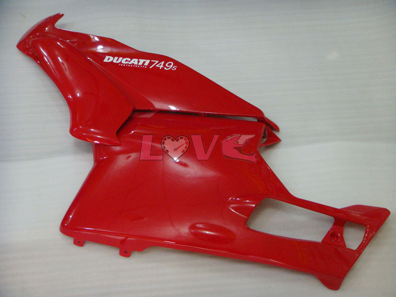 Factory Style - Red White Fairings and Bodywork For 2005-2006 749 #LF5714