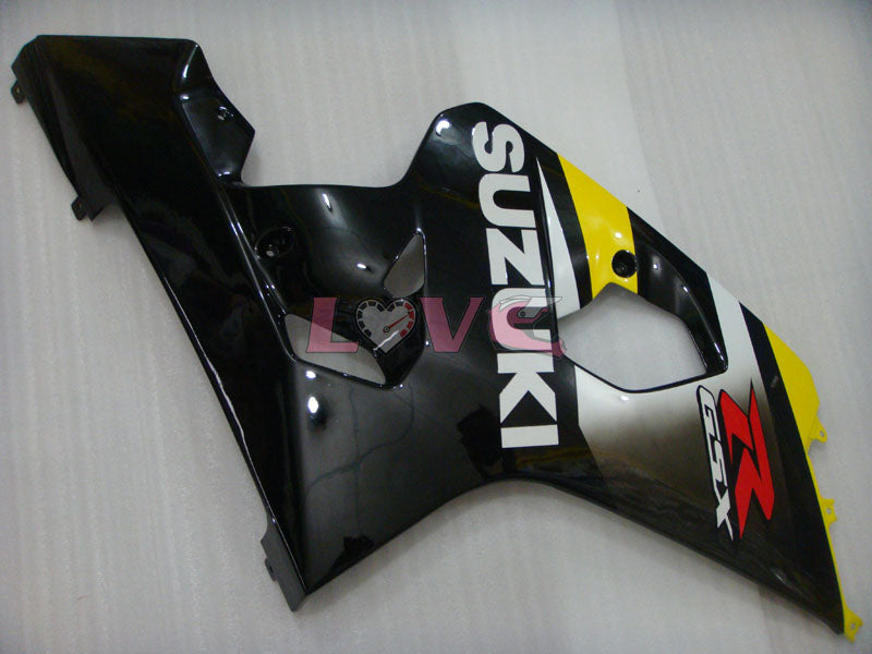 Factory Style - Yellow Black Fairings and Bodywork For 2004-2005 GSX-R600 #LF4100
