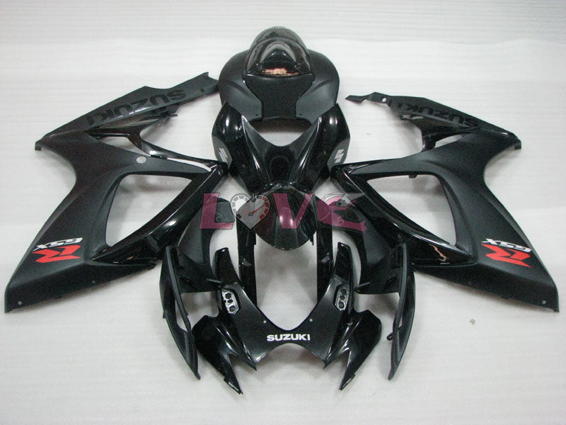 Factory Style - Black Matte Fairings and Bodywork For 2006-2007 GSX-R750 #LF6511