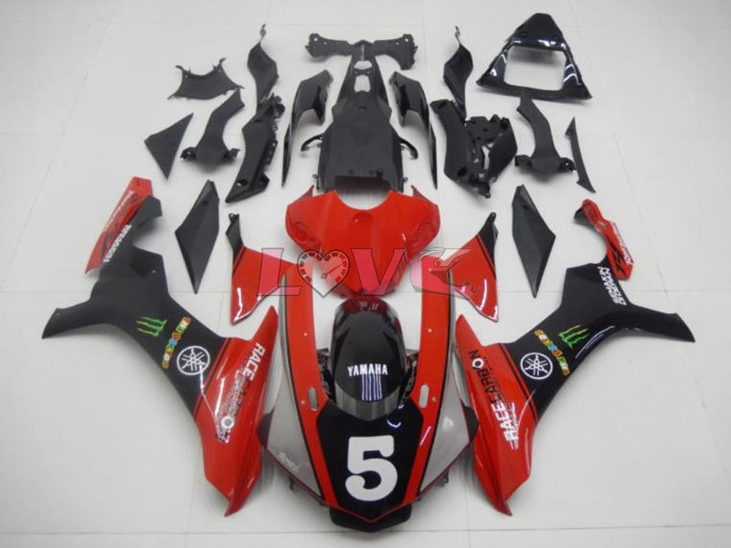 Others - Red Black Fairings and Bodywork For 2015-2019 YZF-R1 #LF7816