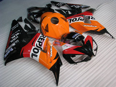 Repsol - Orange Black Fairings and Bodywork For 2006-2007 CBR1000RR #LF4354