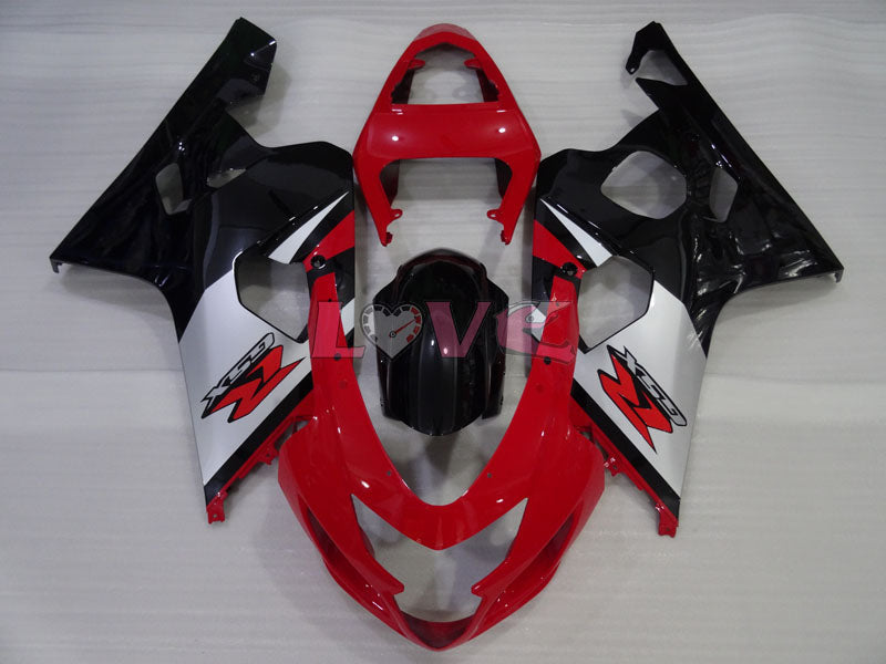 Factory Style - Red Black Fairings and Bodywork For 2004-2005 GSX-R750 #LF4068