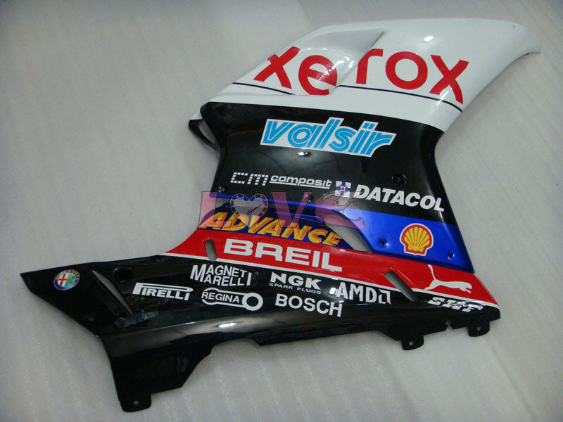 Xerox - White Black Fairings and Bodywork For 2007-2009 1098 #LF3121