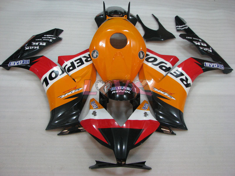 Repsol - Orange Black Fairings and Bodywork For 2012-2016 CBR1000RR #LF4702