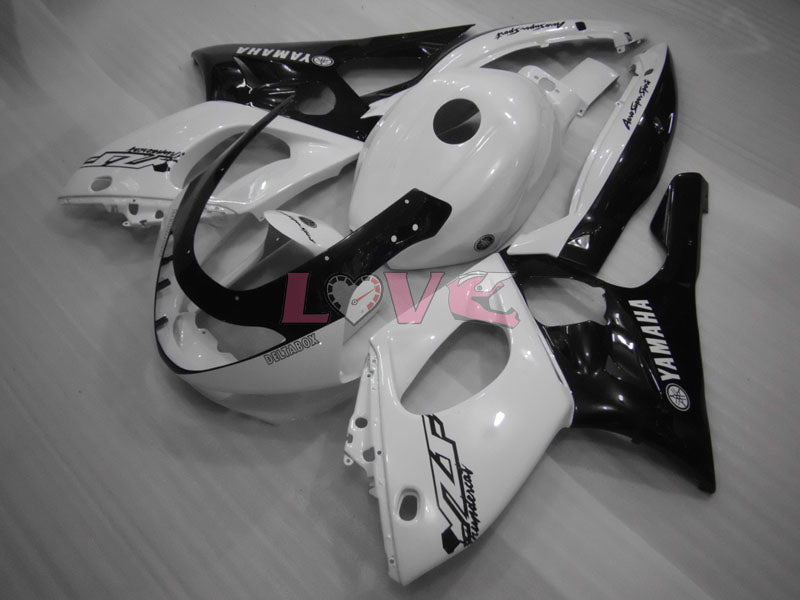 Factory Style - White Black Fairings and Bodywork For 1997-2007 YZF600R #LF7941