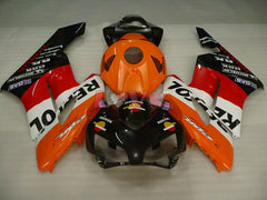 Repsol - Orange Black Fairings and Bodywork For 2004-2005 CBR1000RR #LF4395