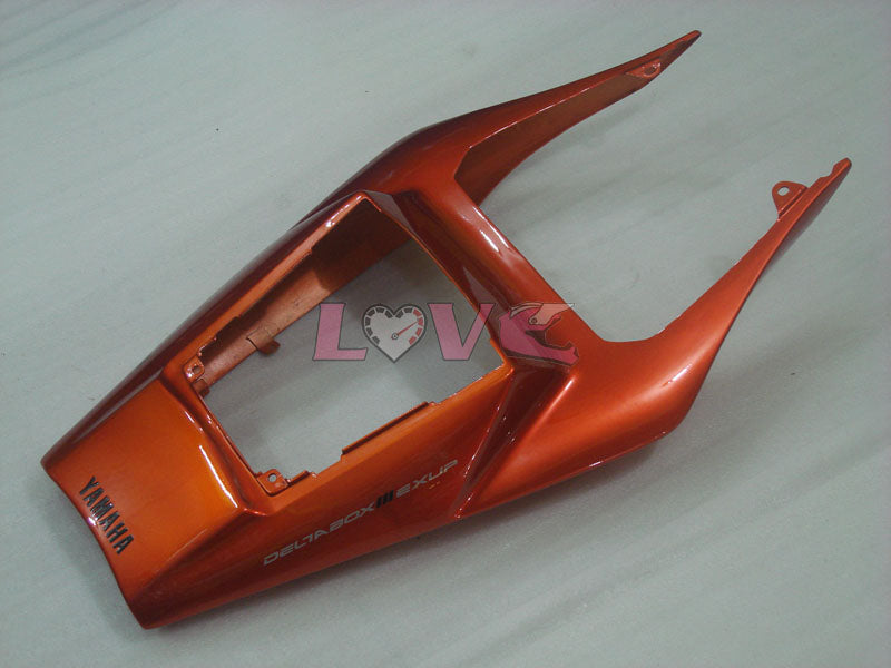 Factory Style - Orange Black Matte Fairings and Bodywork For 2000-2001 YZF-R1 #LF3622