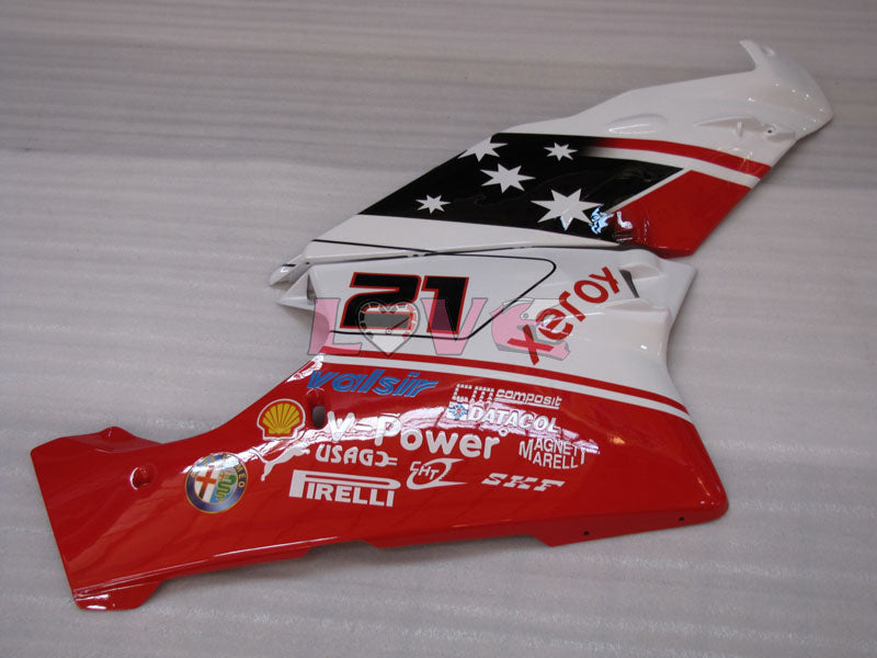 Xerox - Red White Black Fairings and Bodywork For 2003-2004 999 #LF3220