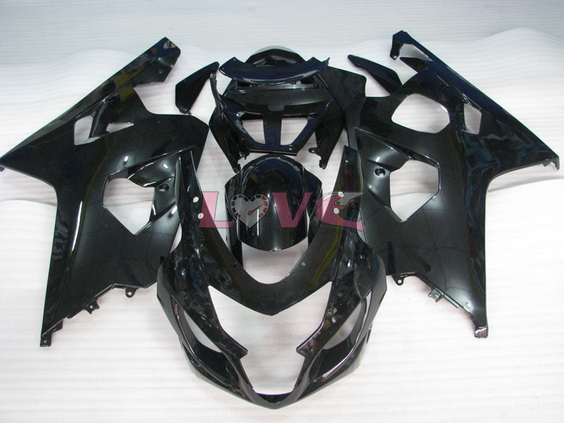Factory Style - Black Fairings and Bodywork For 2004-2005 GSX-R600 #LF6472
