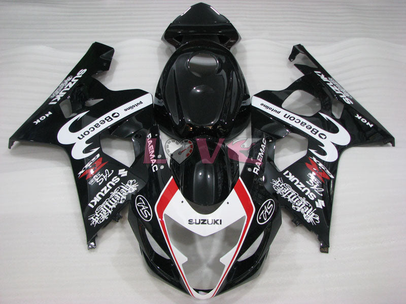 Beacon - Black Fairings and Bodywork For 2004-2005 GSX-R750 #LF4077