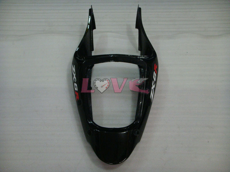 Flame - Orange Black Fairings and Bodywork For 2000-2002 NINJA ZX-6R #LF6147