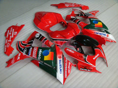JOMO - Red Black Fairings and Bodywork For 2007-2008 GSX-R1000 #LF5763