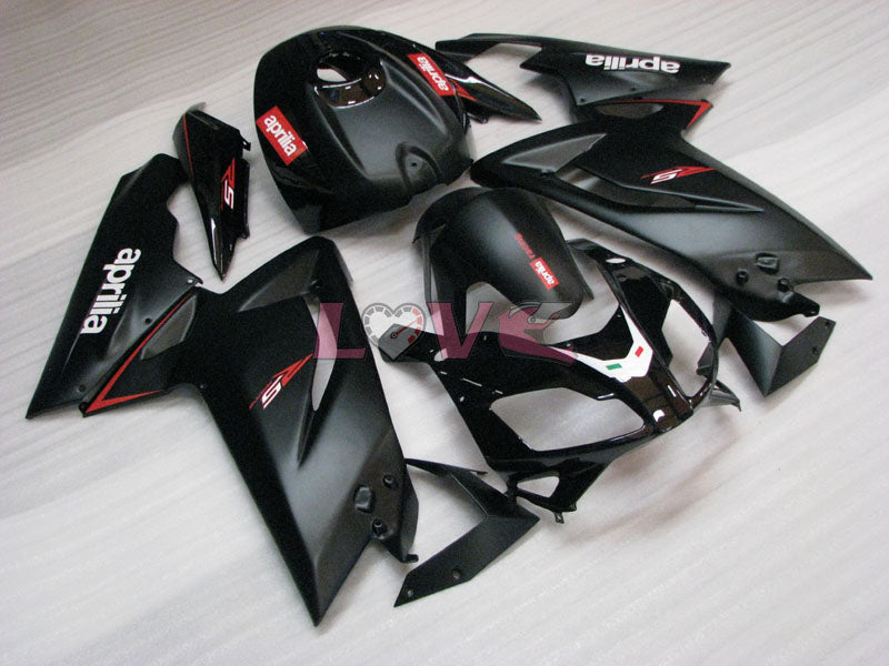 Factory Style - Black Matte Fairings and Bodywork For 2004-2009 RS125 #LF3074