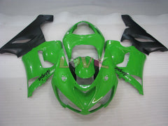 Factory Style - Green Black Fairings and Bodywork For 2005-2006 NINJA ZX-6R #LF6003