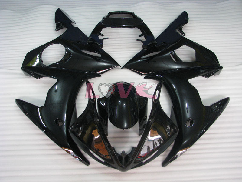Factory Style - Black Fairings and Bodywork For 2003-2004 YZF-R6 #LF3543