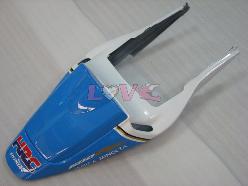 Konica Minolta - White Black Fairings and Bodywork For 2003-2004 CBR600RR #LF5393