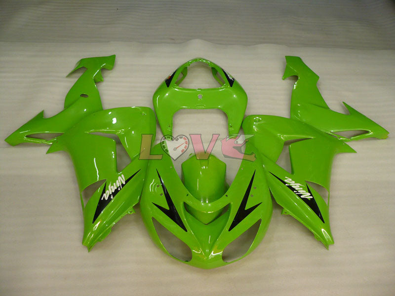 Factory Style - Green Fairings and Bodywork For 2006-2007 NINJA ZX-10R #LF3267