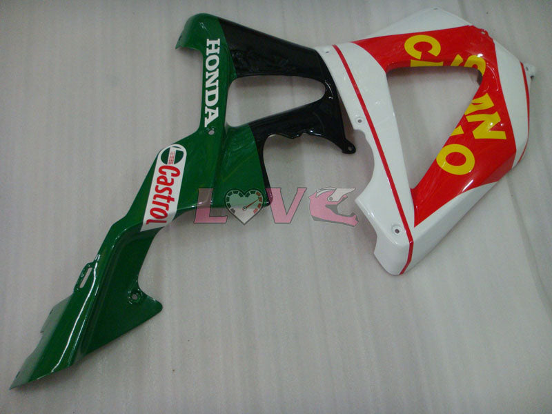 San Carlo - Red White Fairings and Bodywork For 2000-2001 CBR929RR #LF5187