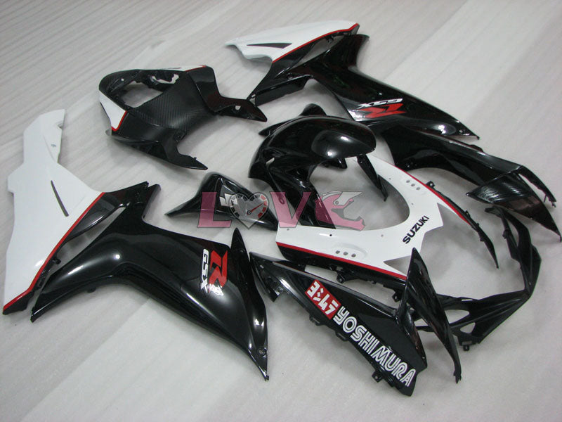 YOSHIMURA - White Black Fairings and Bodywork For 2011-2026 GSX-R750 #LF3880