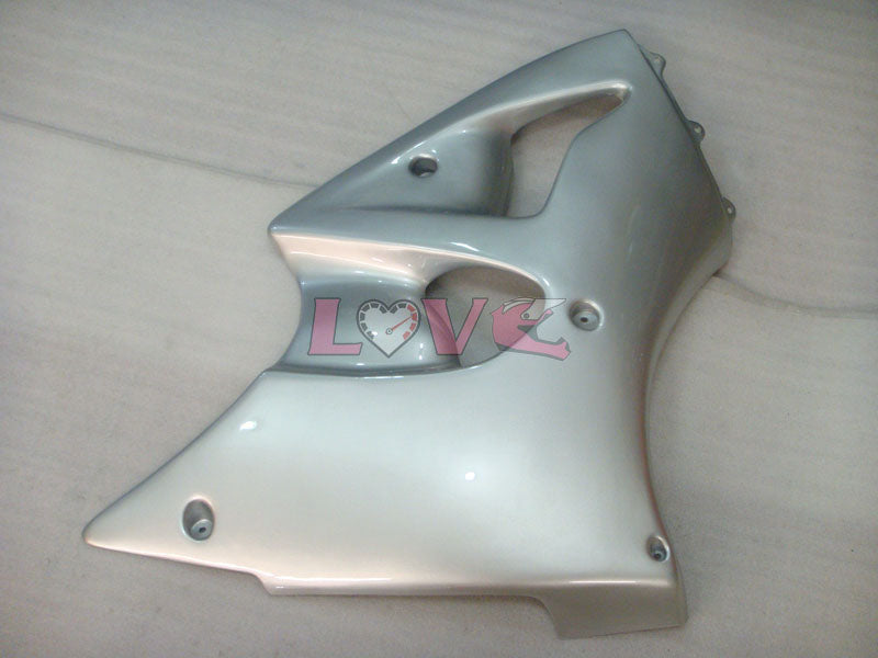No sticker / decal Factory Style - Silver Fairings and Bodywork For 2000-2002 NINJA ZX-6R #LF3328