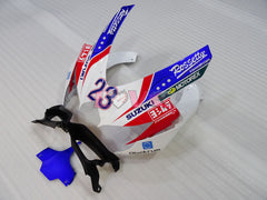 Voltcom - Blue White Fairings and Bodywork For 2008-2010 GSX-R750 #LF3915