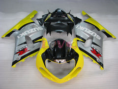 Factory Style - Yellow Silver Fairings and Bodywork For 2001-2003 GSX-R600 #LF6755