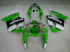 West - White Black Fairings and Bodywork For 2000-2002 NINJA ZX-6R #LF6109