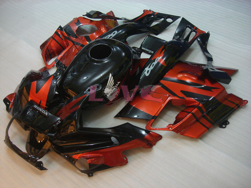 Factory Style - Orange Black Fairings and Bodywork For 1991-1994 CBR600F2 #LF4860