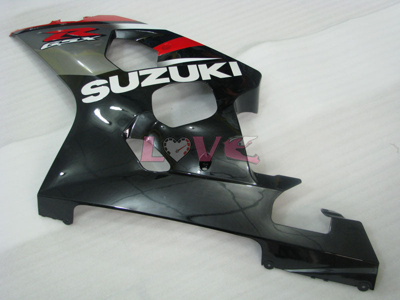 Factory Style - Red Black Fairings and Bodywork For 2004-2005 GSX-R600 #LF4098