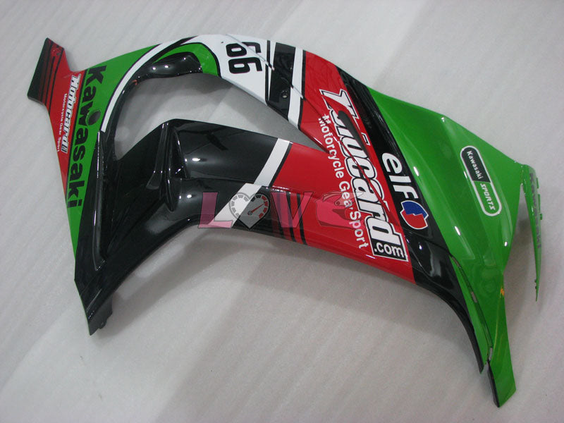 Factory Style - Green Black Fairings and Bodywork For 2011-2015 Ninja ZX-10R #LF3245
