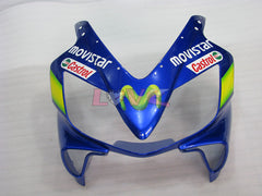Castrol - Yellow Blue Fairings and Bodywork For 2001-2003 CBR600F4i #LF7659